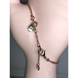 CHLOE + ISABEL Rose Gold Crystal Chain Bracelet - B026