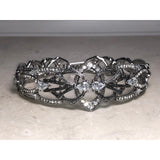 Chloe + Isabel Silver Rhinestone Bracelet- B088