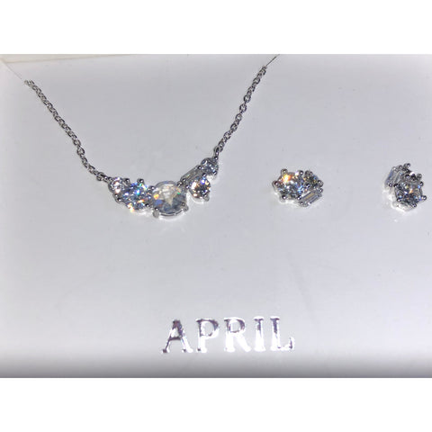 CHLOE + ISABEL petits bijoux necklace + earring set -S010DISR