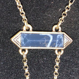 CHLOE + ISABEL sunset canyon layered pendant necklace - N097