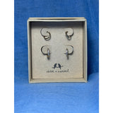 CHLOE + ISABEL mini hoop earring set - E523CLSG