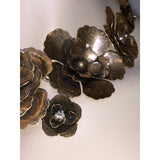 Chloe + Isabel Antiqued Gold Floral Statement Necklace - N723MEG