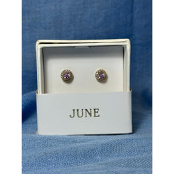 CHLOE + ISABEL june birthstone crystal stud earrings - E487PISG