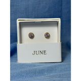 CHLOE + ISABEL june birthstone crystal stud earrings - E487PISG