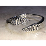 Chloe + Isabel Silver Fern Open Cuff Bracelet - B093