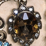 CHLOE & ISABEL ROYAL THISTLE STATEMENT EARRINGS- E025