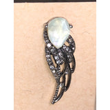 Chloe & Isabel Silver Wing Stud Earrings - E058