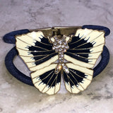 CHLOE & ISABEL AIZOME HINGED CUFF-B099