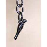 CHLOE + ISABEL sculpted silver wave collar necklace - N188