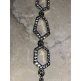 CHLOE & ISABEL Geometric Hexagon Crystal Link Bracelet - B070