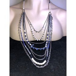 CHLOE + ISABEL indigo dreams multi-strand layered necklace - N158