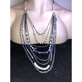 CHLOE + ISABEL indigo dreams multi-strand layered necklace - N158