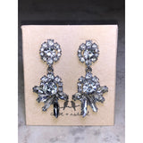 CHLOE + ISABEL Crystal Cluster Drop Earrings - E091