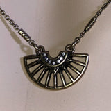 CHLOE + ISABEL sunset canyon layered pendant necklace - N097