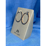 CHLOE + ISABEL classic hammered hoop earrings - E475CLRG