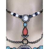 CHLOE + ISABEL desert muse layered statement necklace - N071