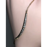 CHLOE + ISABEL tapered pave bar bracelet-B033