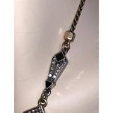 CHLOE + ISABEL noir deco warrior statement necklace - N103