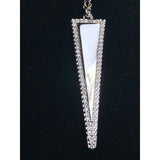 CHLOE & ISABEL pave triangle pendant necklace - N649CLSS