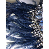 CHLOE + ISABEL midnight plume crystal collar - N181