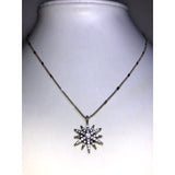 CHLOE + ISABEL Starburst Sparkle Pendant Necklace - N021