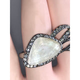 CHLOE + ISABEL silverwing statement ring - N164WHAR