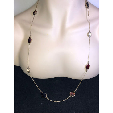 CHLOE + ISABEL celestial gem station necklace - N049