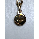 CHLOE + ISABEL gold link statement necklace with crystal accents - N163