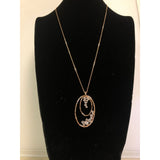 CHLOE + ISABEL anniversary rose gold pendant necklace - N144