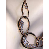 CHLOE & ISABEL anniversary rose gold statement necklace-N140