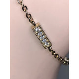 CHLOE & ISABEL pave bar station bracelet -B032