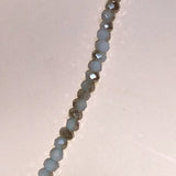 CHLOE + ISABEL aqua nreeze beaded tassel layered necklace - N217