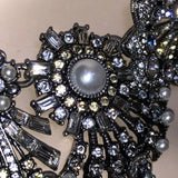 CHLOE + ISABEL baroque radiance pearl & crystal collar - N134