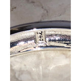 CHLOE + ISABEL polished silver sculpted cuff bracelet - B010
