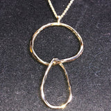 CHLOE + ISABEL modern muse linked loops pendant necklace - N138