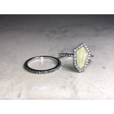 CHLOE + ISABEL modern mosaic stackable rings-R009