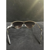 Bebe Women’s Oversized Shield Sunglasses – Gold Metal Frame with Rhinestone Accents –(NWT)