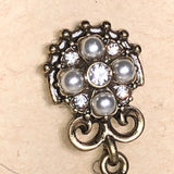 CHLOE & ISABEL ROYAL THISTLE STATEMENT EARRINGS- E025