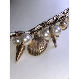 CHLOE + ISABEL seaside charm pearl & shell statement necklace - N165