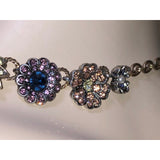 CHLOE + ISABEL crystal bloom statement choker necklace - N126