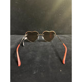 Bebe  HeartShaped Sunglasses Gold Tone w Rhinestone Trim n Brown Lenses – (NWT)