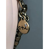 CHLOE + ISABEL multi-chain amazonite geo stone bracelet - B045