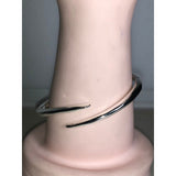 CHLOE & ISABEL Curved Silver Bracelet -B024
