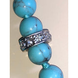 Chloe + Isabel Long Beaded Turquoise Necklace - N007