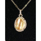 CHLOE + ISABEL rose quartz n shell layered pendant necklace - N121