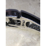 CHLOE + ISABEL safari elegance zebra crystal cuff bracelet - B080