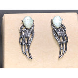 Chloe & Isabel Silver Wing Stud Earrings - E058