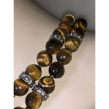 Chloe + Isabel Tiger’s Eye Beaded Statement Necklace - N349TI