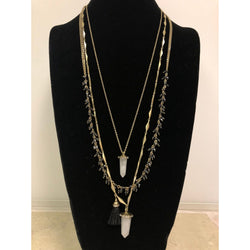 CHLOE & ISABEL atlas convertible 3-row necklace - N020