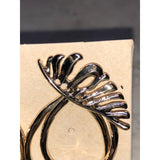 CHLOE & ISABEL Gold Leaf Statement Earrings - E003